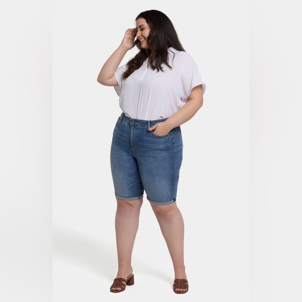 NYDJ BRIELLA 11 Inch DENIM Shorts